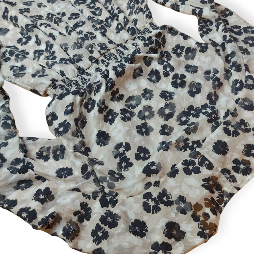 Ted Baker White Black Felici Dress Size 4 - Picture 12 of 16